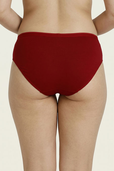 Zivame Anti-Microbial Low Rise Full Coverage Hipster Panty (Pack of 3) - Multicolor — image 4